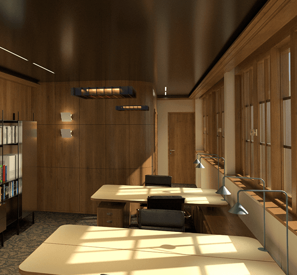 Aménagement d'espaces de bureaux par Studio Songe